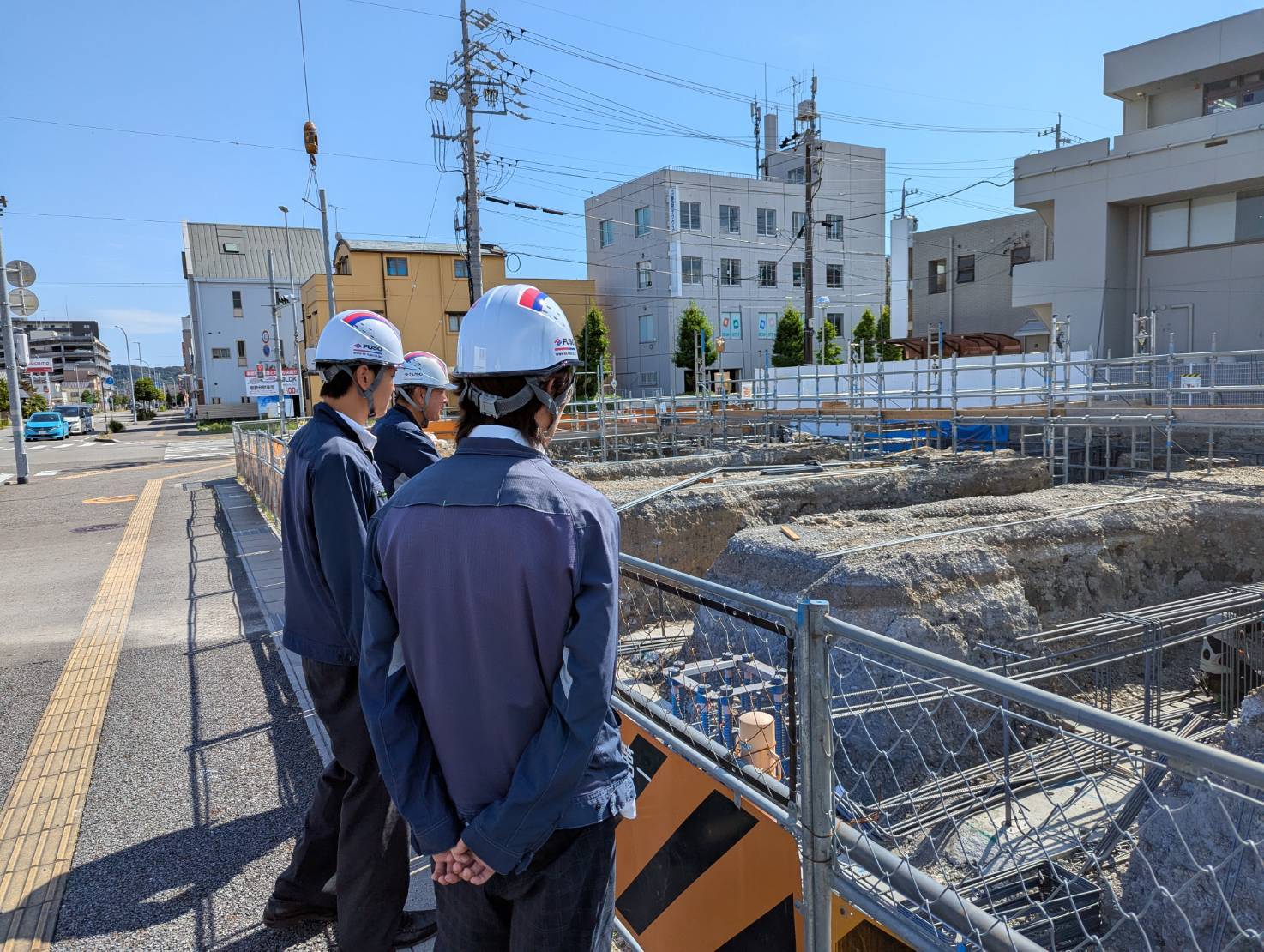 職場見学 鉄筋現場編